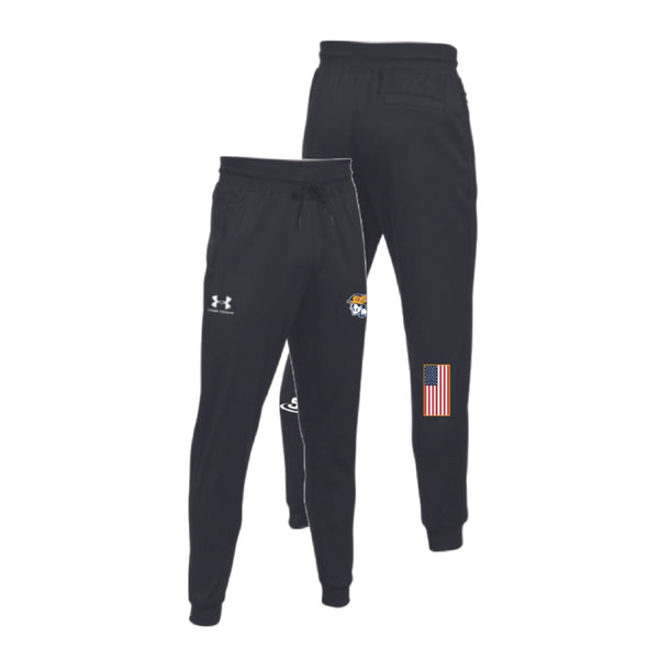 Under Armour Titan Mercury Sportstyle Tricot Jogger Black